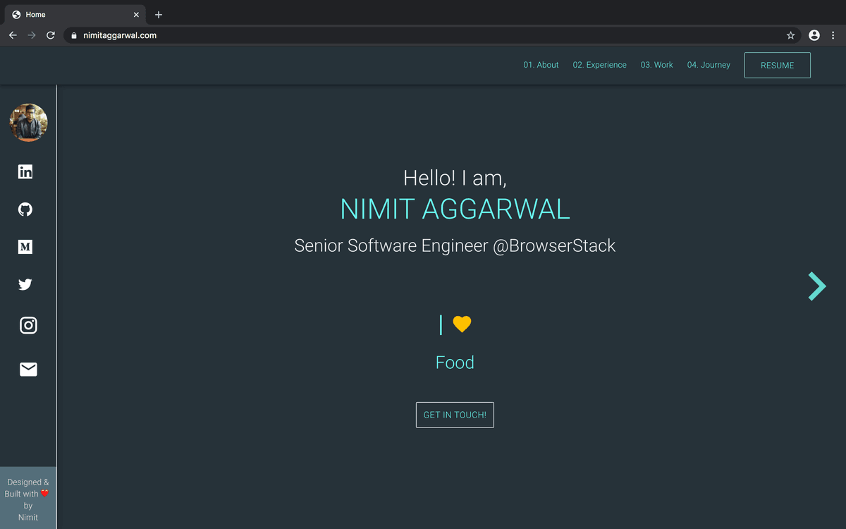 Personal Website